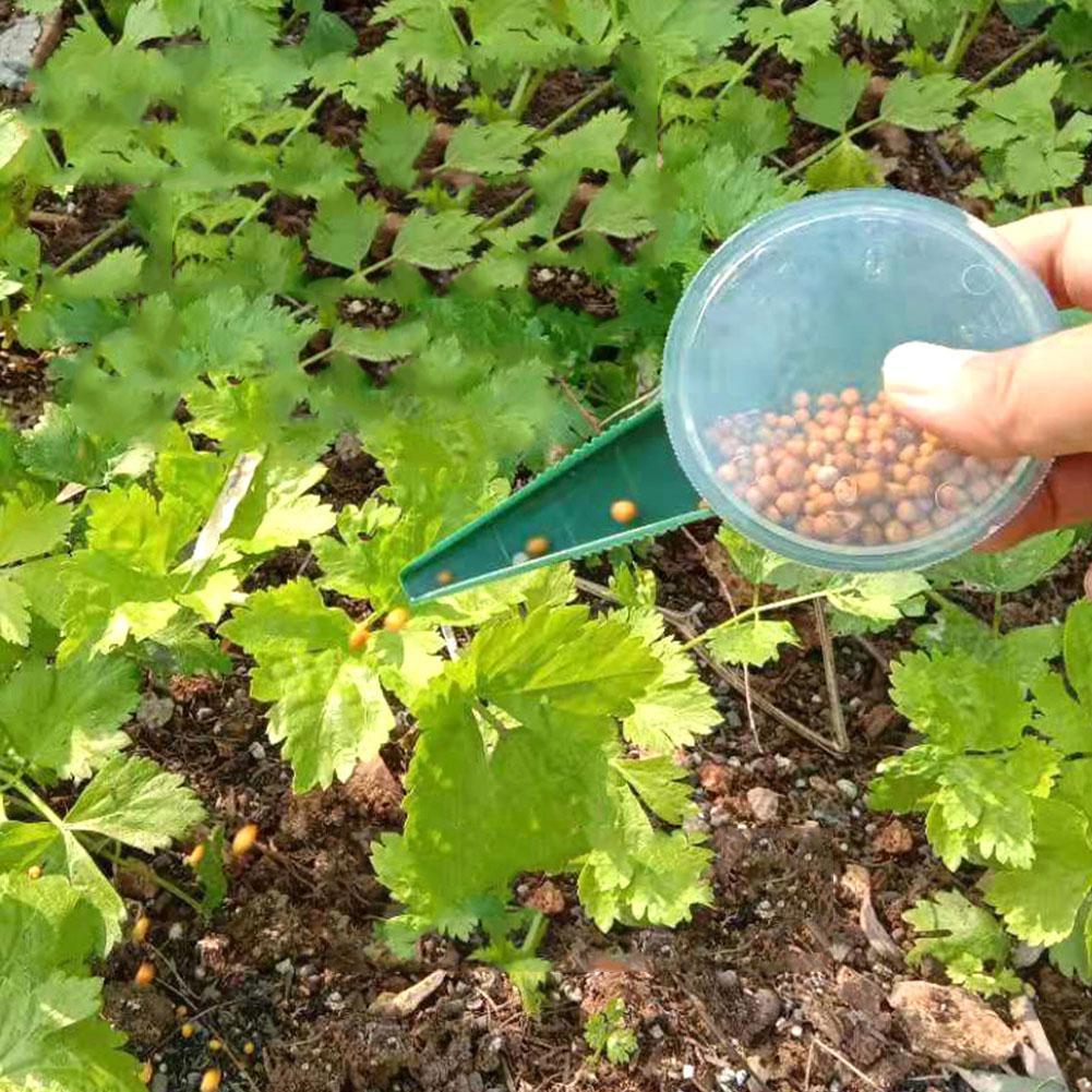 Seed Sower Planter Gardening Supplies Hand Held Flower Plant home hydroponic Seeder garden garden plastic and systems pots U5K6