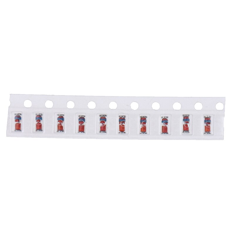 1Pc 2.4V 3V 3.3V 3.9V Glass Diode Package Cylinder Chip Diode Zener Tube