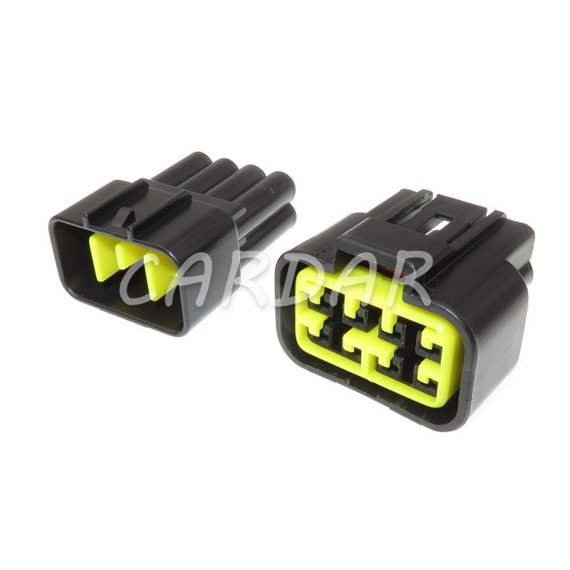 1 Set 8 Pin Waterproof Wire Harness Connector Socket With Pins And Seals
