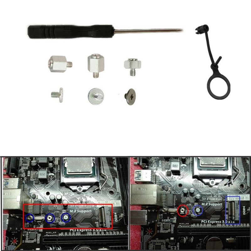 Hand Tool Screwdriver Stand Off Screwdriver Screw Hex Nut Mounting For ASUS 13020 M.2SSD Motherboard