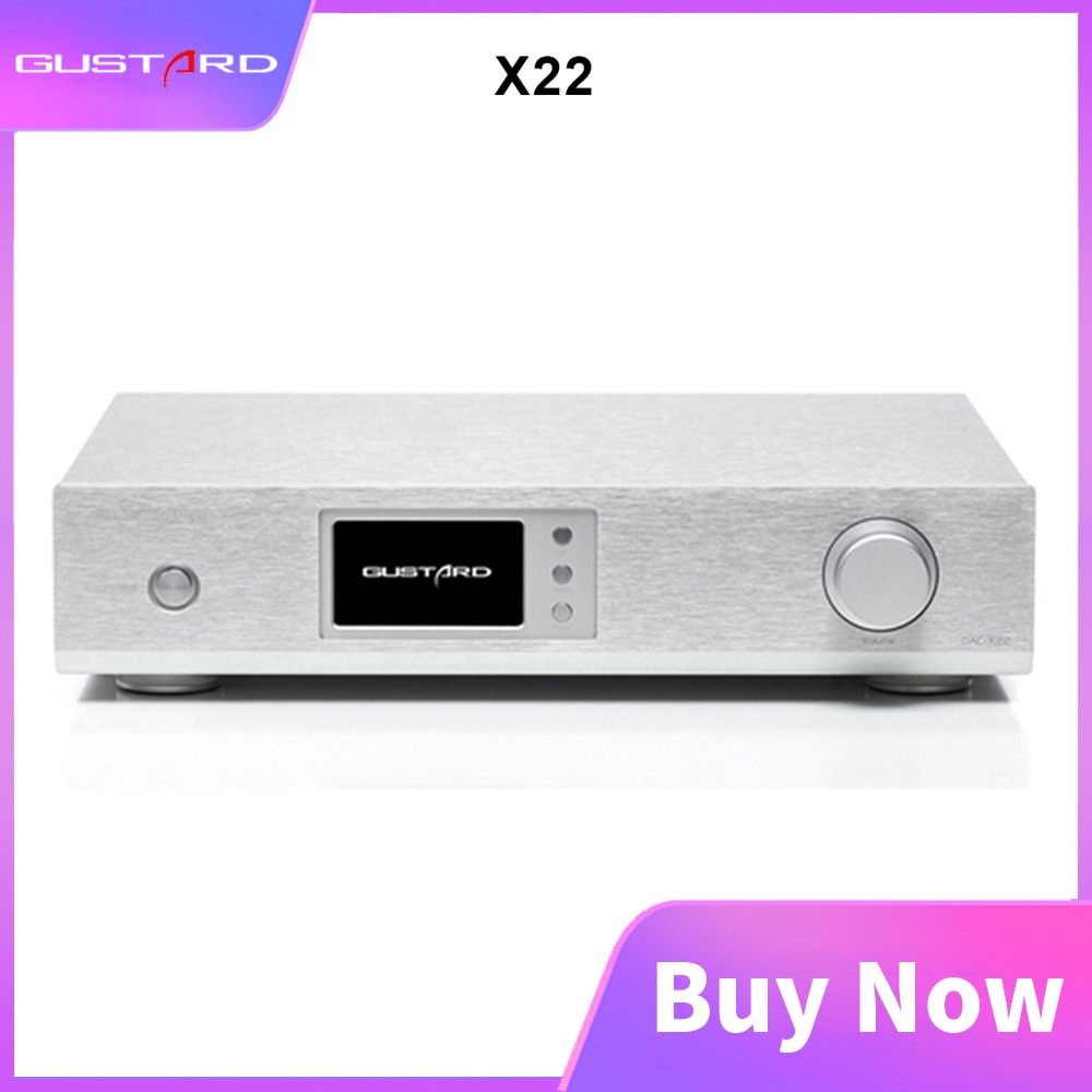 GUSTARD DAC-X22 ES9038PRO HiFi XMOS supports DSD512 DOP384K decoder