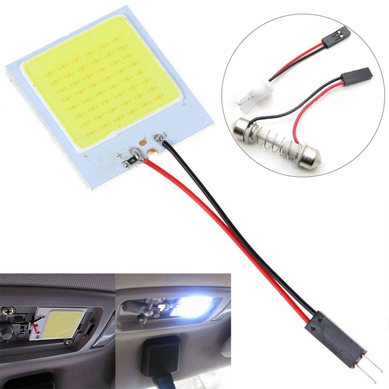 Mini T10 LED Car Light 3W 12V Turn Signal Light Super Bright Panel Lights Reading Lamp Car Interior Lamp led panel light led t10