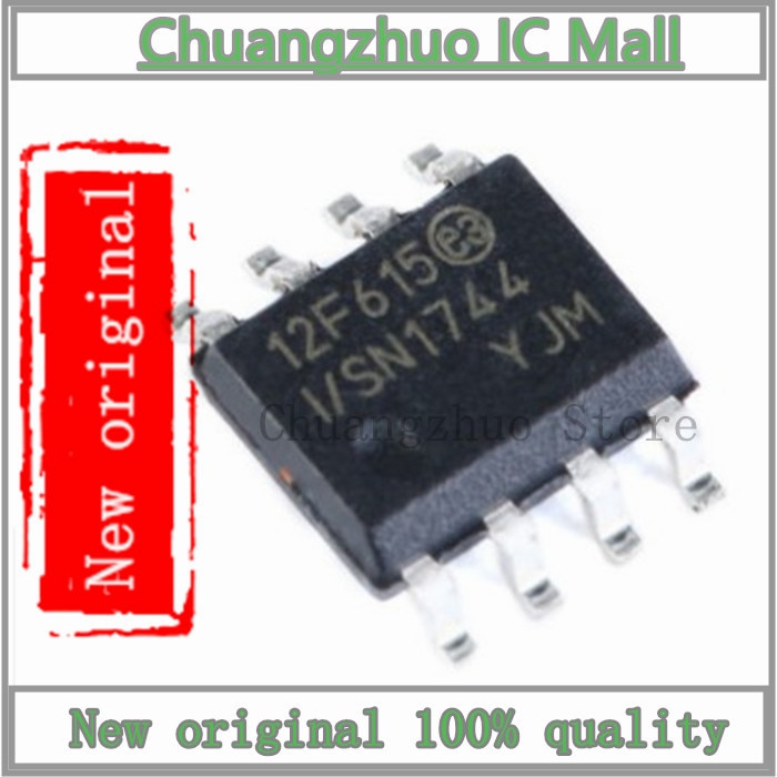 1PCS/lot PIC12F615-I/SN PIC12F615-I PIC12F615 12F615 SOP-8 SMD IC Chip New original